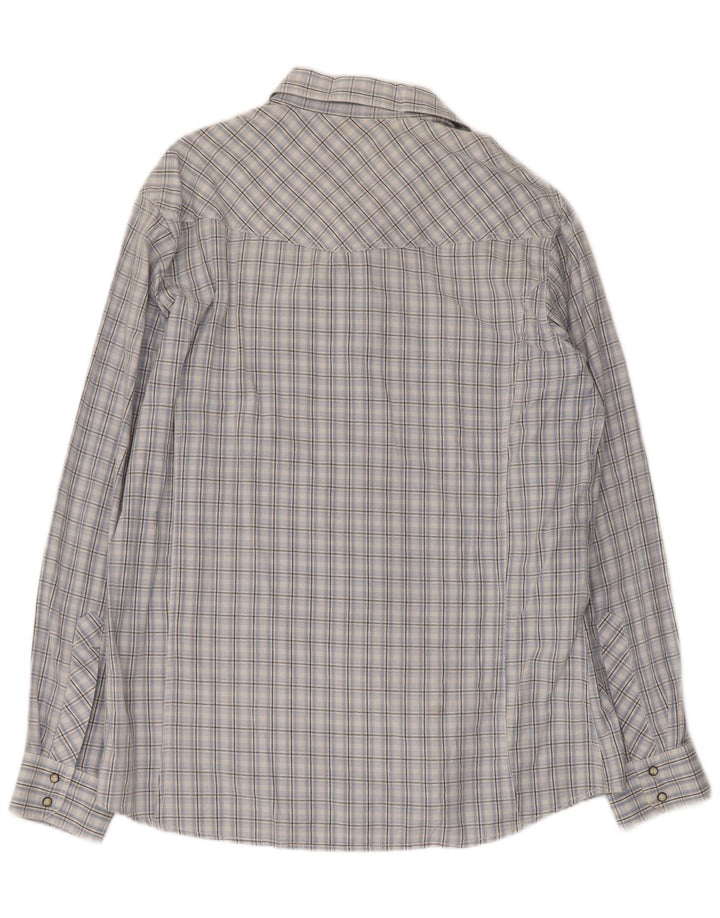 Marlboro Classics Chemise Homme 2XL Bleu Carreaux Coton