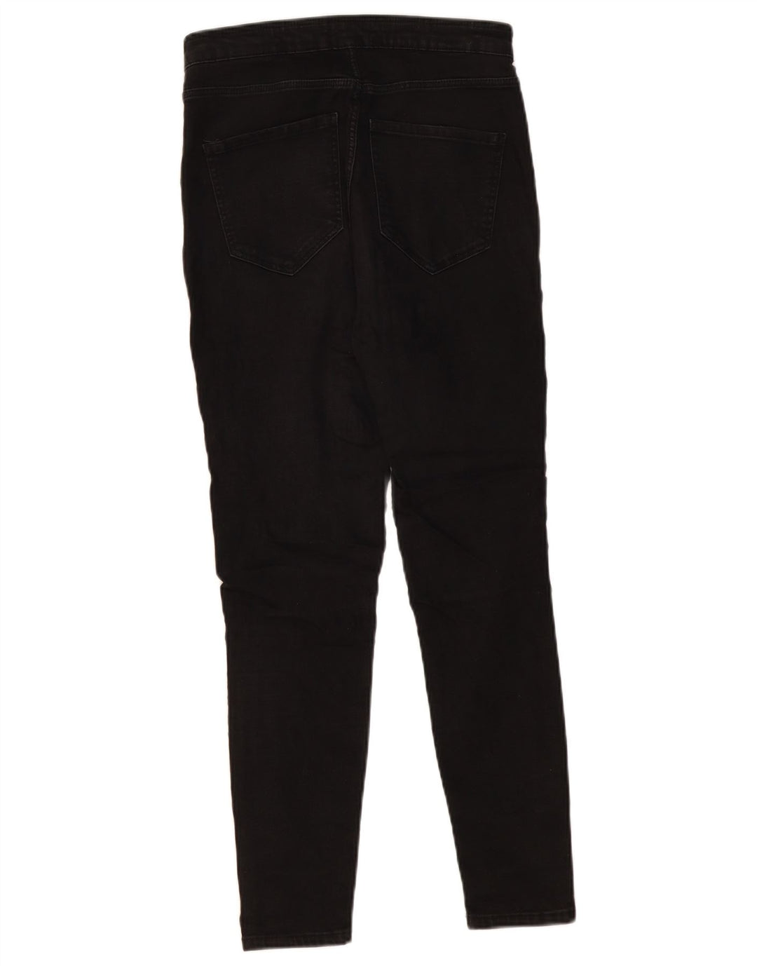 ZARA Femme Trafaluc Jean skinny taille haute EU 40 Medium W30 L27 Noir