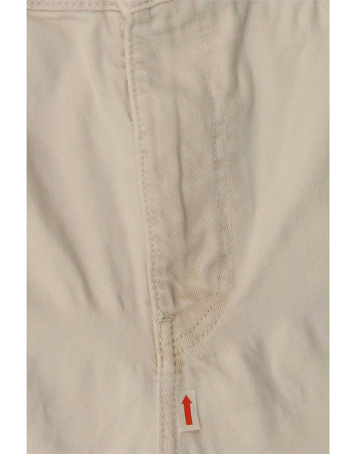 Zara Jean droit pour femme EU 46 2XL W36 L26 Blanc