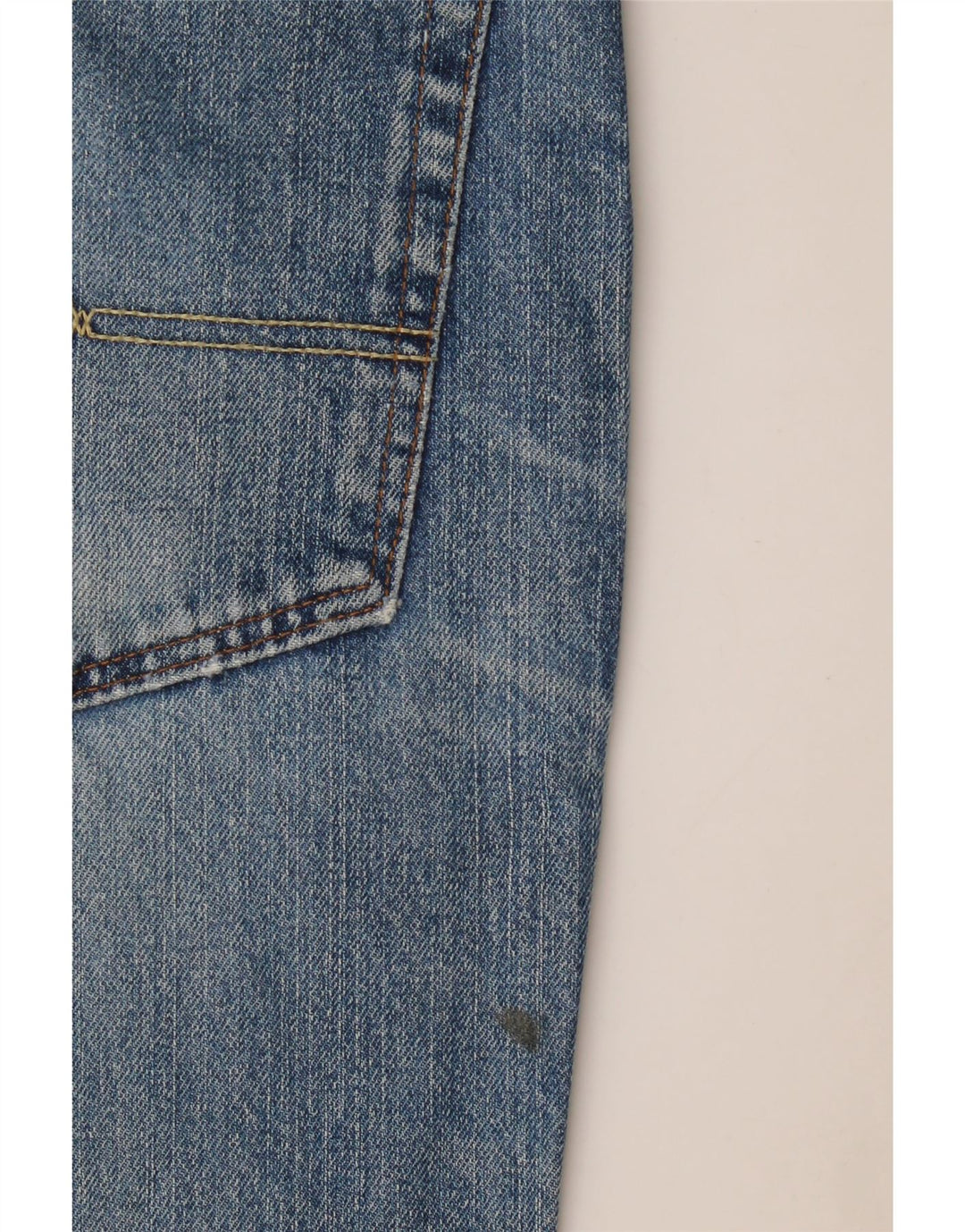 WRANGLER Jean droit homme W36 L34 bleu coton
