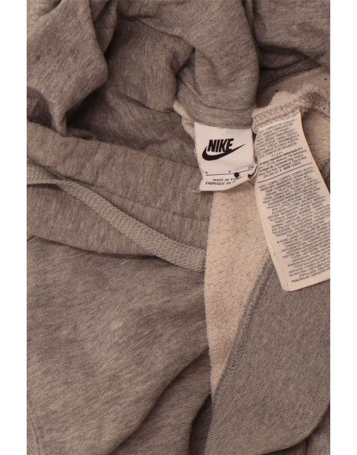 NIKE Pull à capuche pour homme en coton gris petit