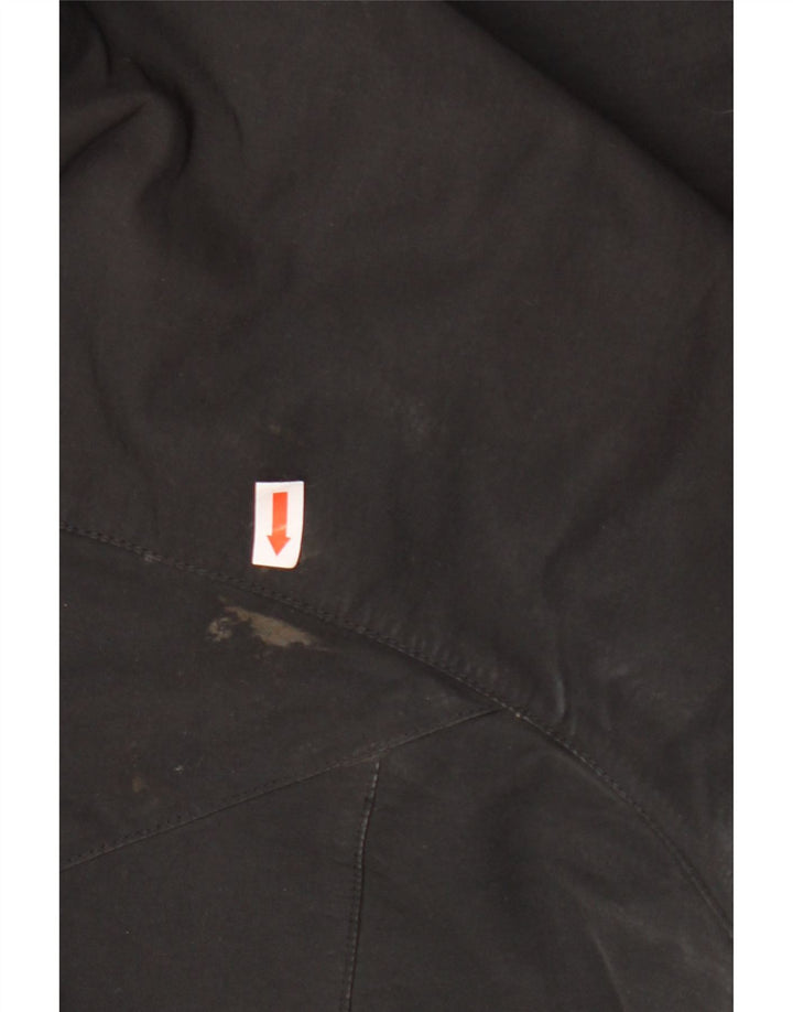 Jack Wolfskin Veste coupe-vent à capuche pour homme UK 48 2XL Noir Polyester