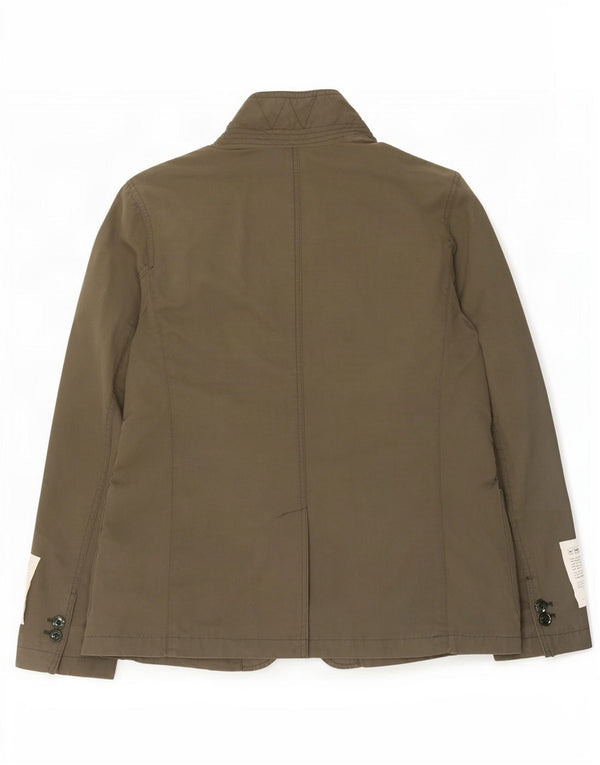 Woolrich Veste utilitaire pour homme UK 40 Large Vert Coton