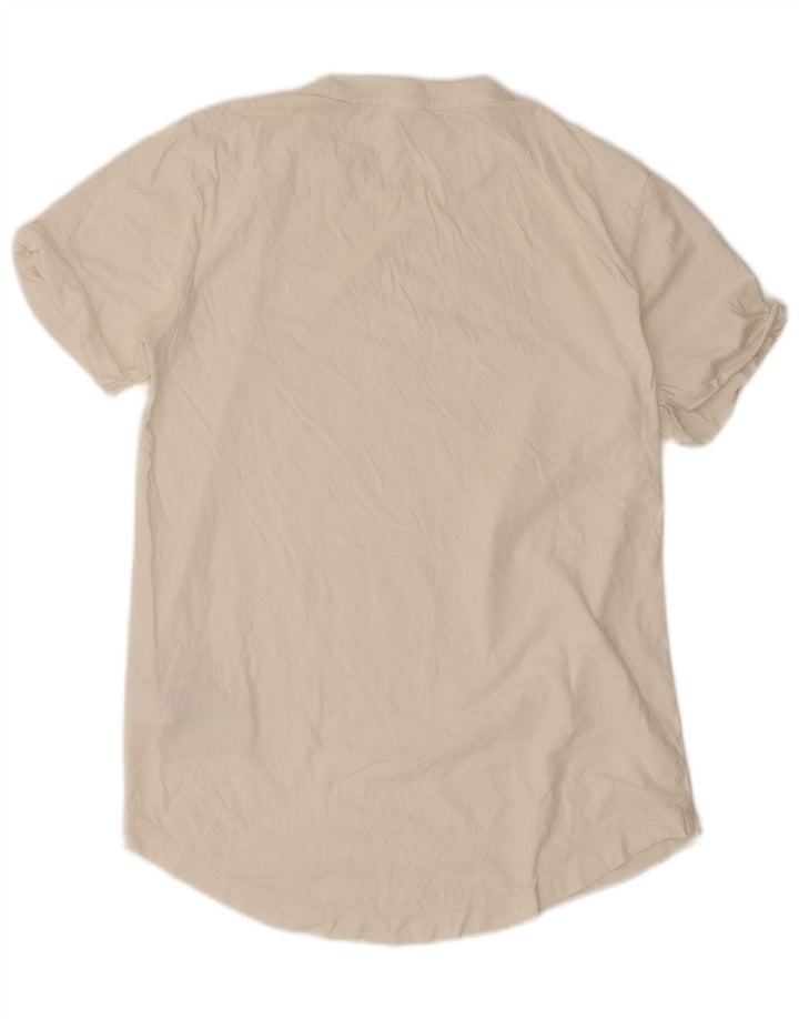 Calvin Klein T-Shirt Homme Blanc Moyen Coton