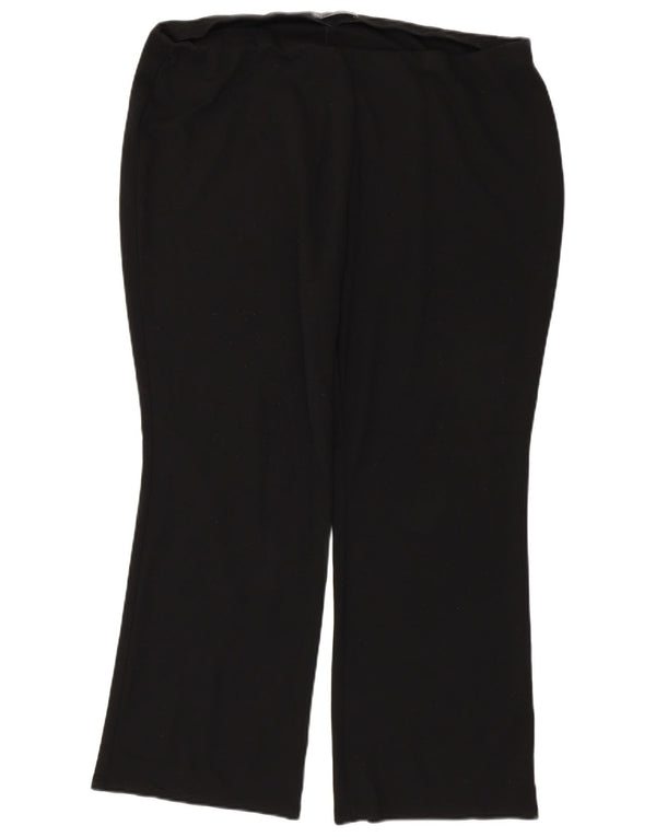 Marks & Spencer Pantalon de survêtement pour femme UK 20 2XL Noir Polyester