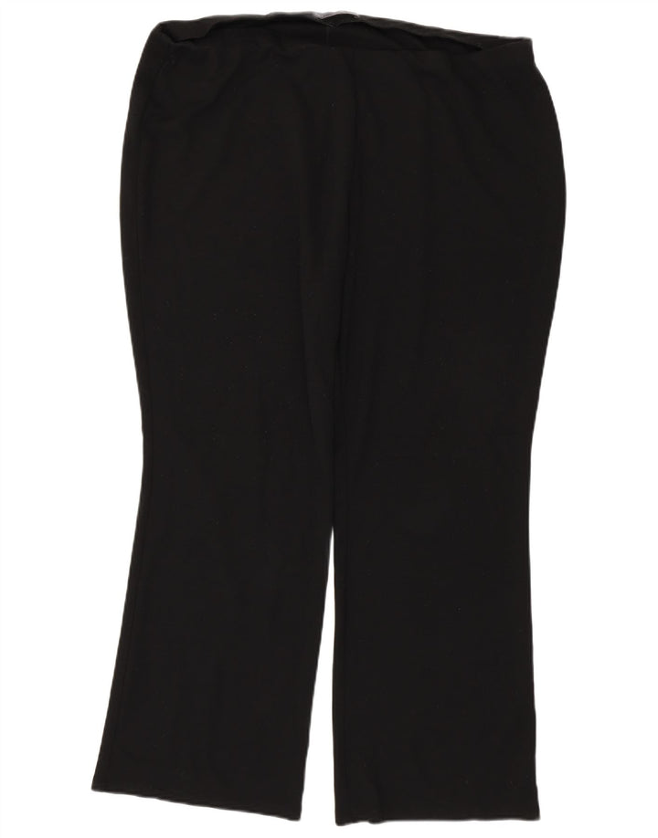 Marks & Spencer Pantalon de survêtement pour femme UK 20 2XL Noir Polyester