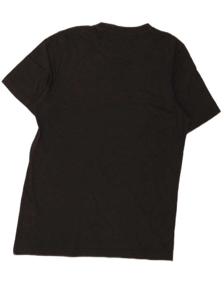 Adidas T-shirt graphique pour homme en coton noir moyen