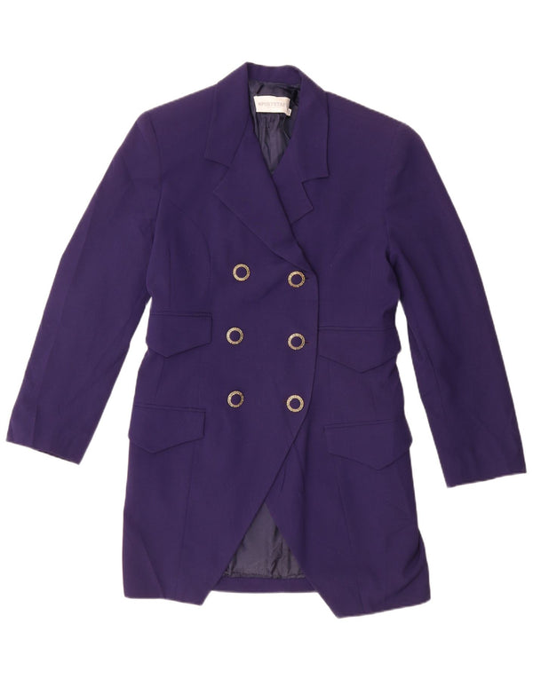 Sportstaff Veste blazer croisée pour femme IT 46 Large Violet