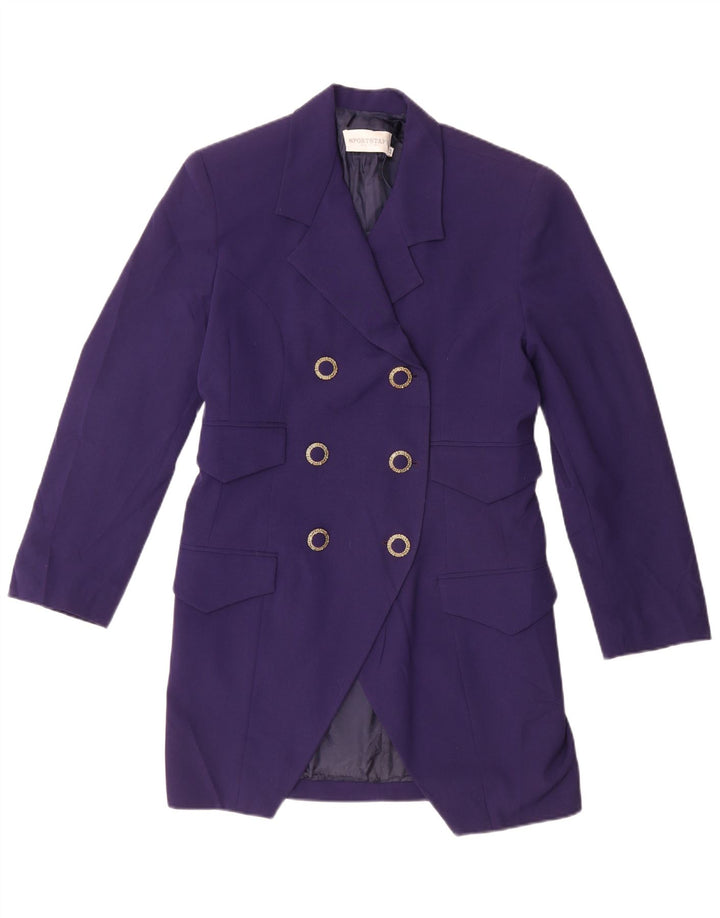 Sportstaff Veste blazer croisée pour femme IT 46 Large Violet