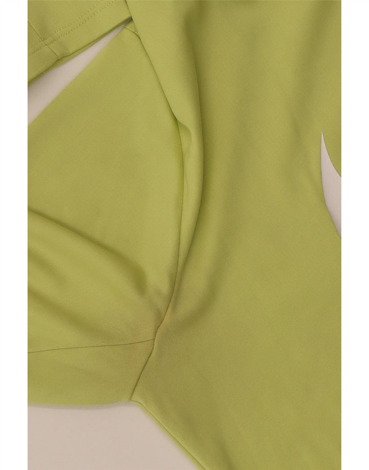 Nike Haut de survêtement à enfiler graphique Dri Fit pour femme UK 14 Vert moyen