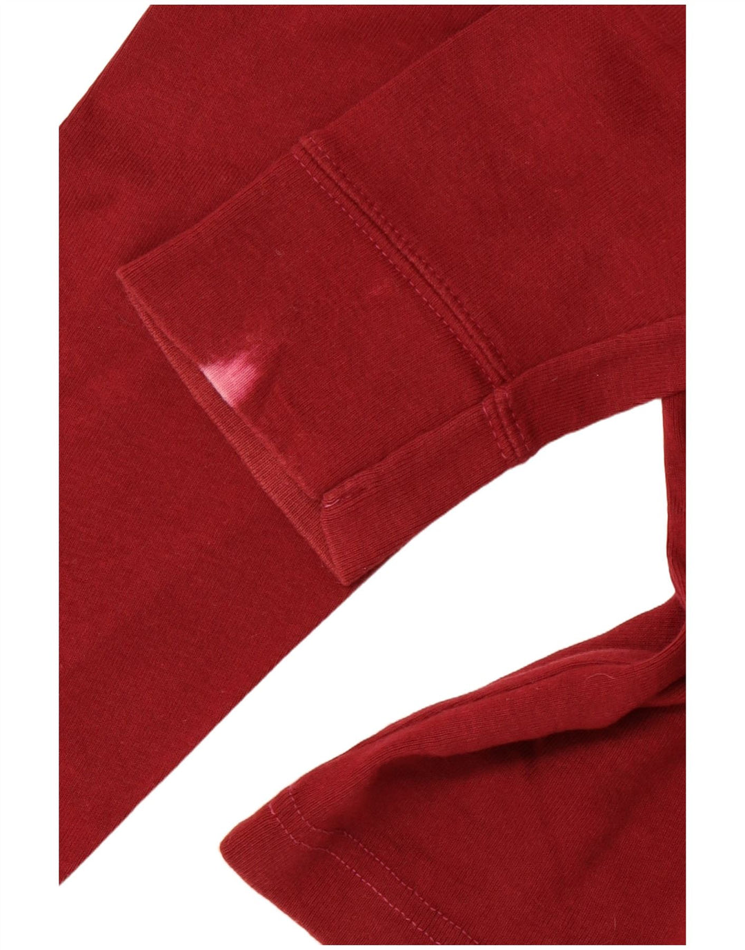 LEE Haut à manches longues pour femme UK 46 Large Rouge Coton
