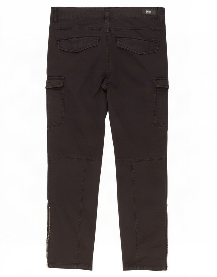Pantalon Cargo Droit Femme Diesel W29 L29 Coton Noir