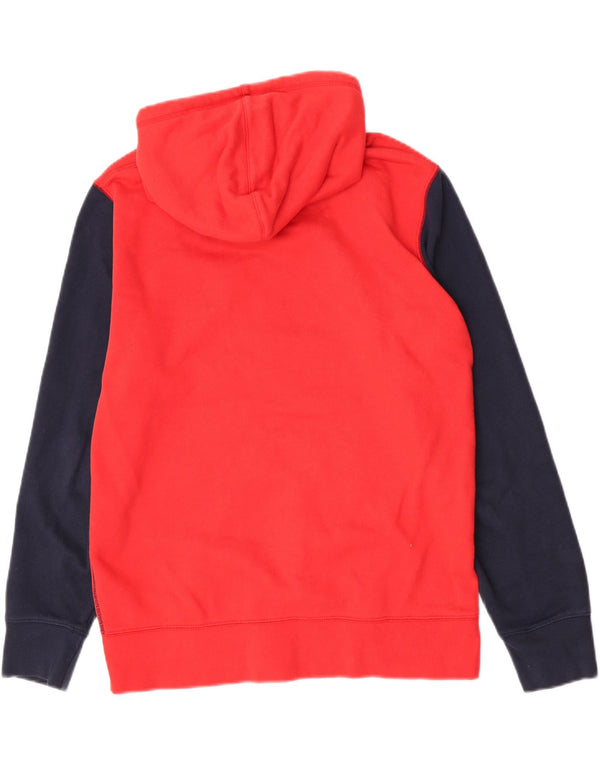 Levi's Sweat à capuche zippé pour homme en coton color block Large Rouge