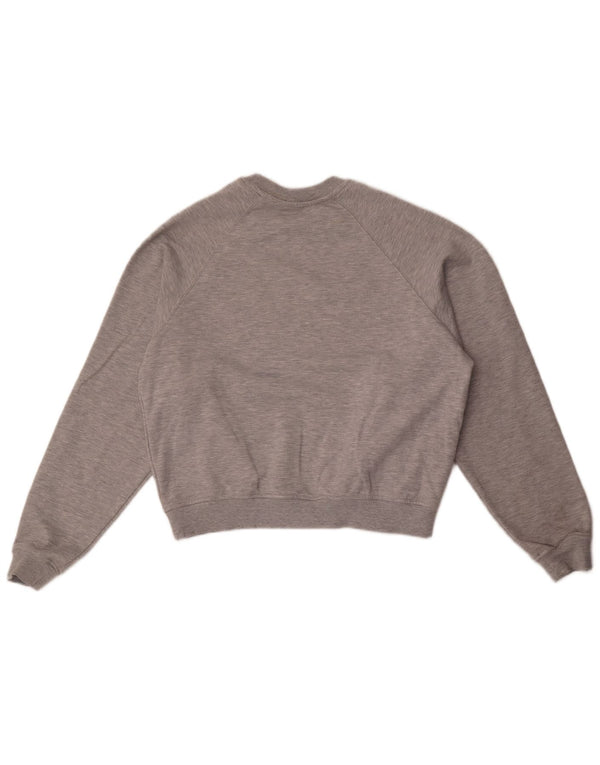 Zara Sweat-shirt surdimensionné pour femme UK 44 en coton gris moyen