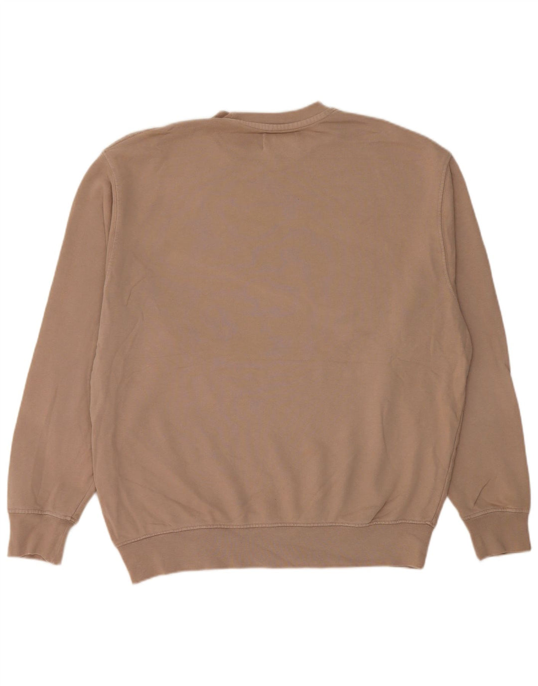 Zara Homme Sweatshirt Jumper Coton Beige Moyen