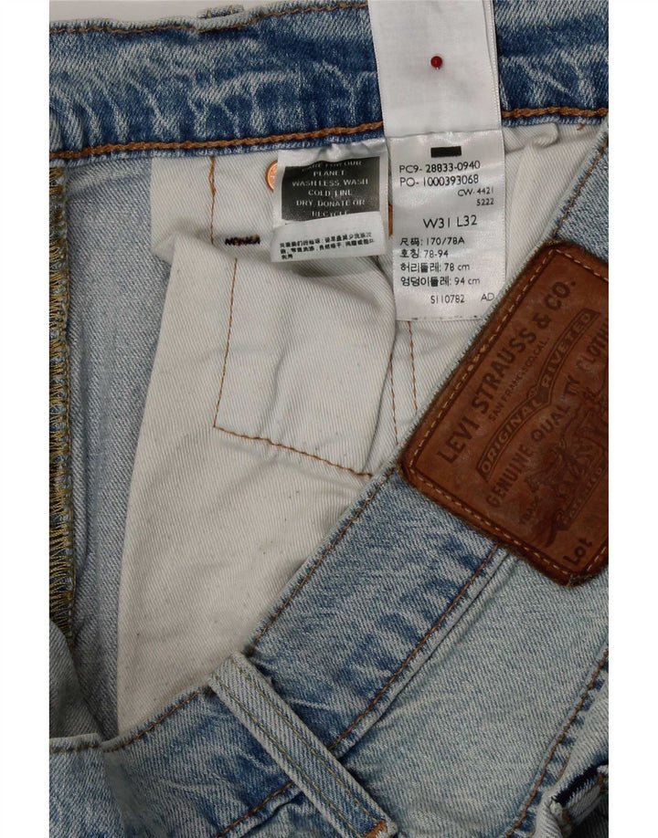 Levi's Jean Slim W31 L32 Homme Bleu Coton