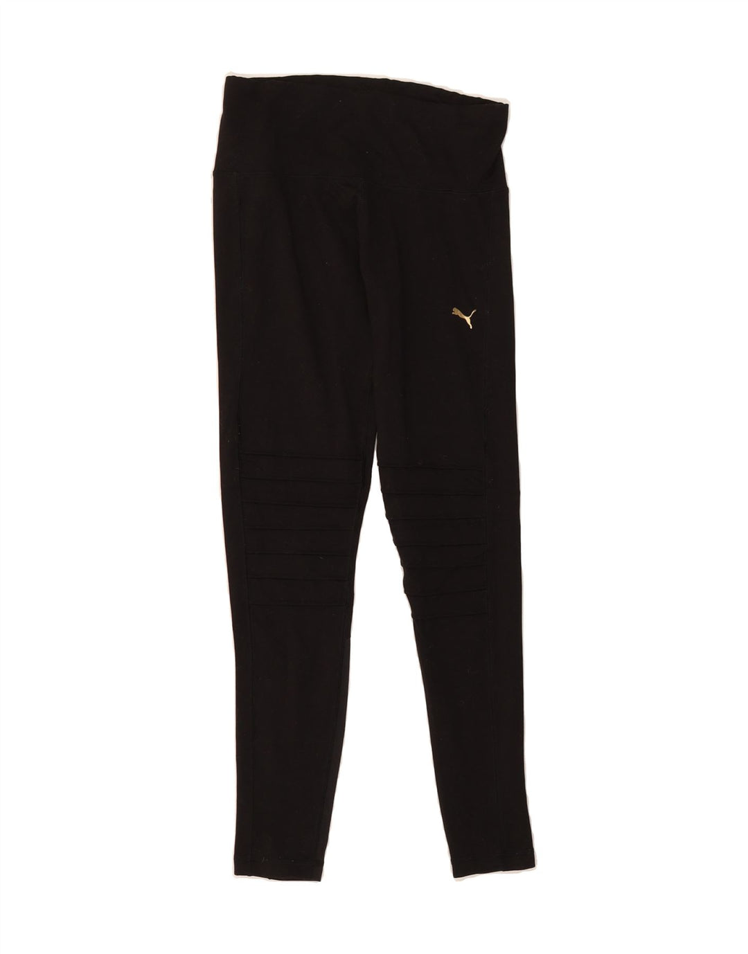 PUMA Womens Leggings UK 12 Medium Black Nylon Vintage Puma and Second-Hand Puma from Messina Hembry 