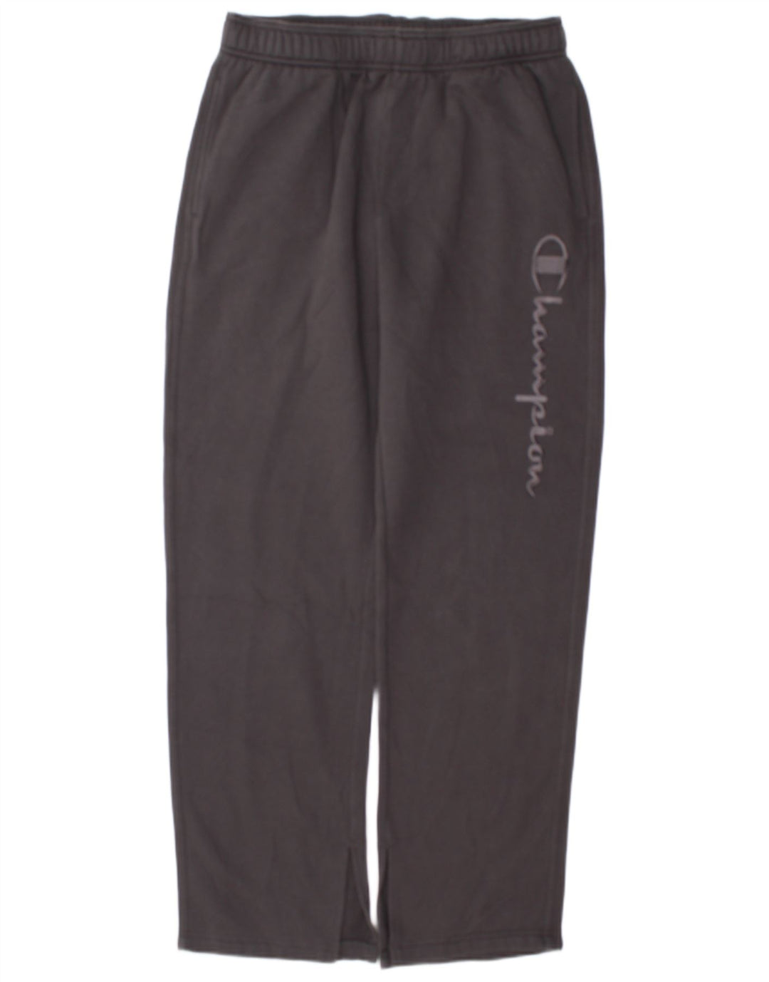 Champion Pantalon de survêtement graphique pour femme UK 14 Gris moyen Coton