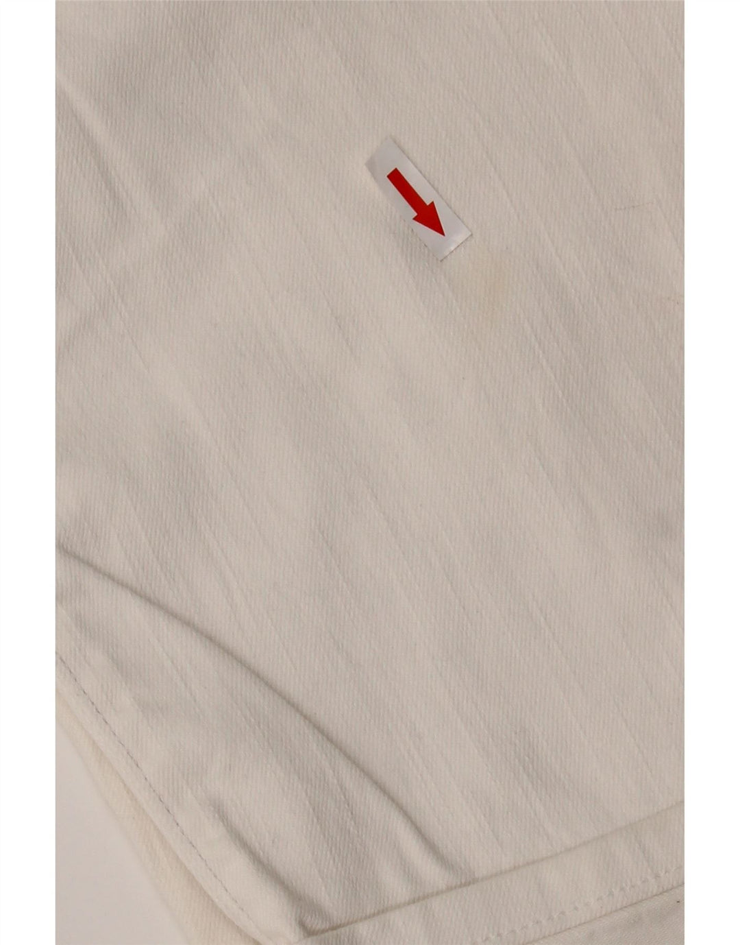 LEVI'S Jean Capri 515 pour femme US 14 Large W36 L20 Coton Blanc