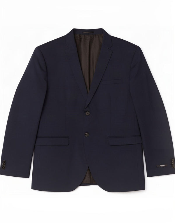 Jack & Jones Veste Blazer 2 Boutons Homme EU 56 3XL Bleu Marine Polyester