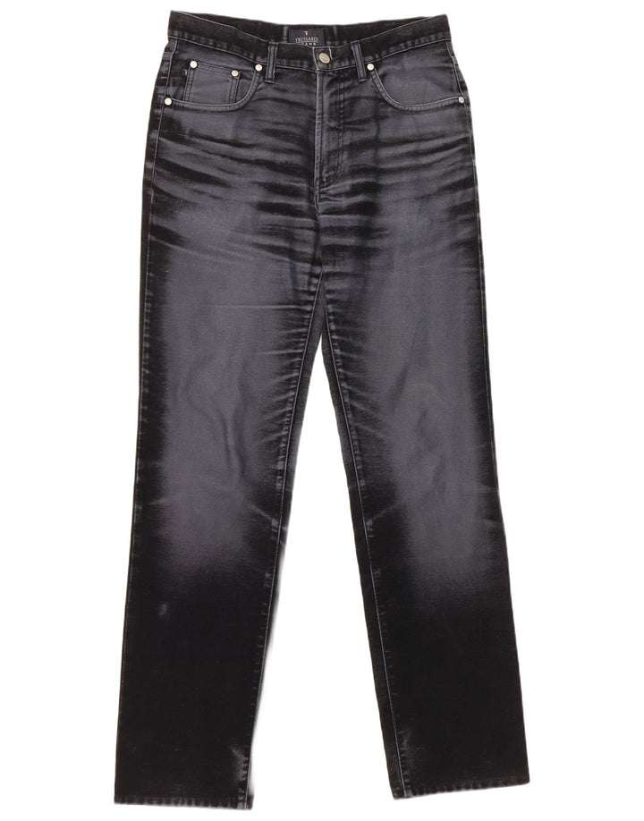Trussardi Jean Droit W30 L32 Bleu Marine Coton Homme
