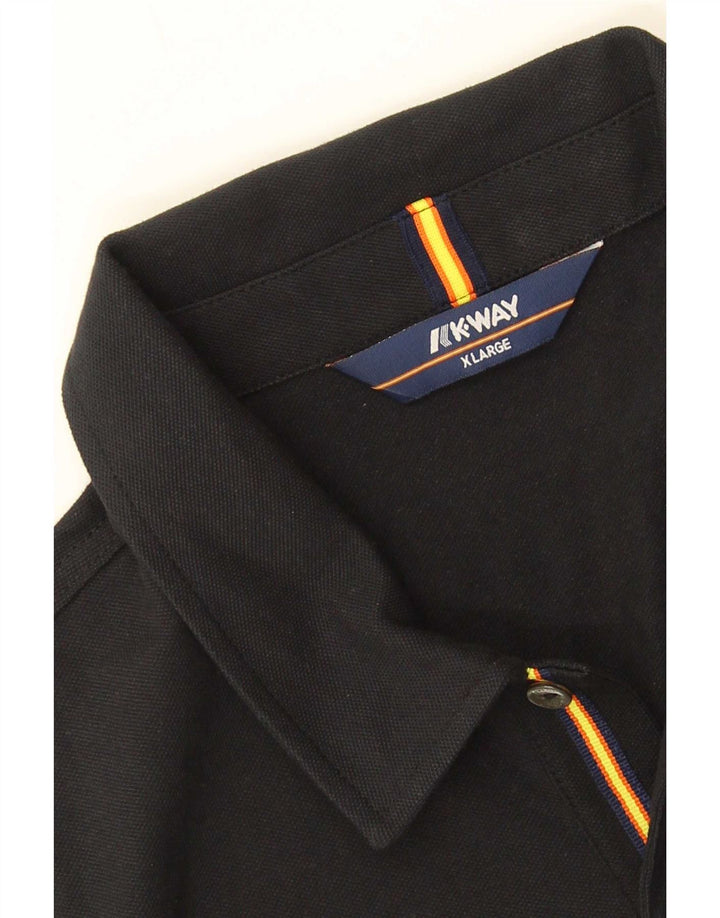 K-Way Polo Homme XL Noir