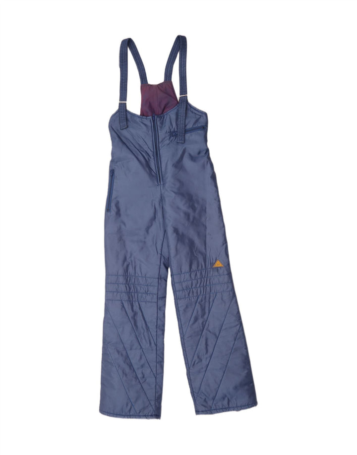 vintage Mens Dungarees Ski Pantalon IT 50 Grand Bleu Polyamide