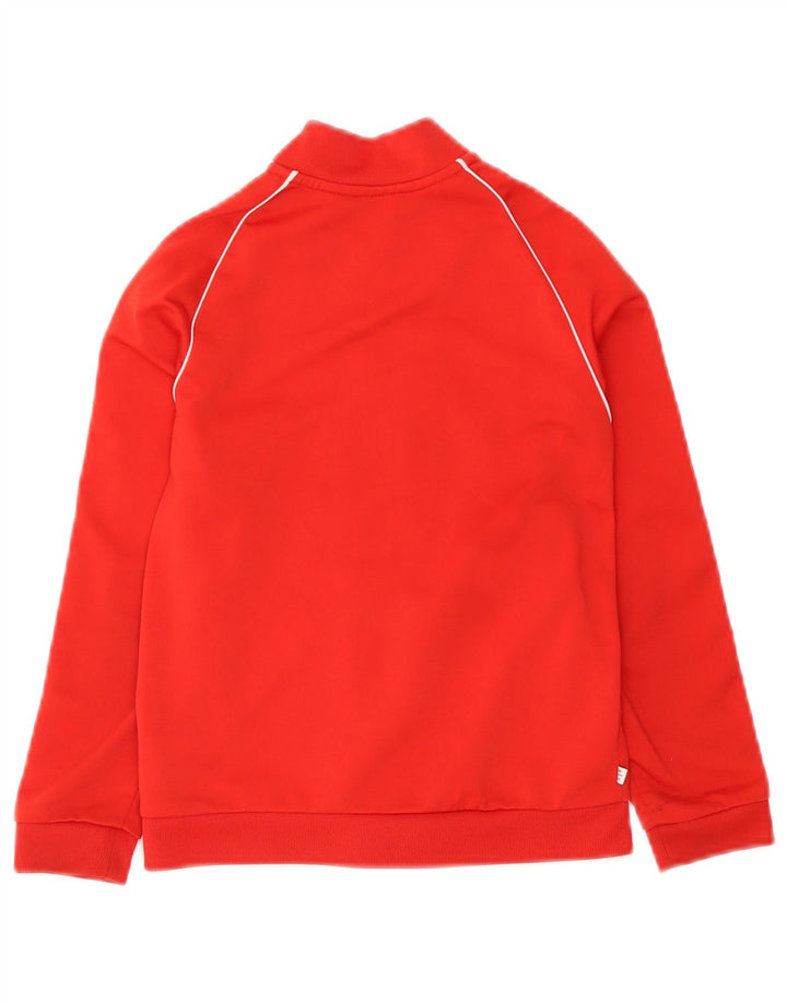 Veste de survêtement Adidas Fille 7-8 ans Rouge Polyester