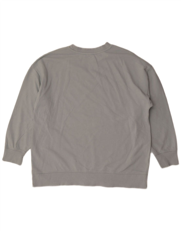 Zara Homme Sweatshirt Jumper Large Bleu Coton