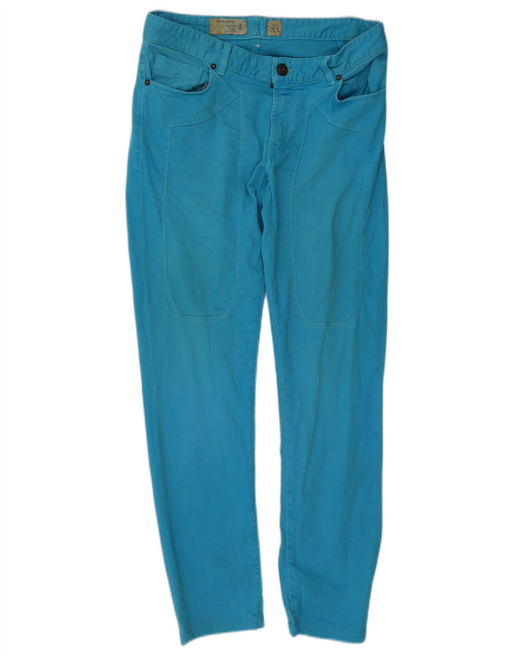 Jeckerson Jean Slim Femme W33 L29 Bleu Coton