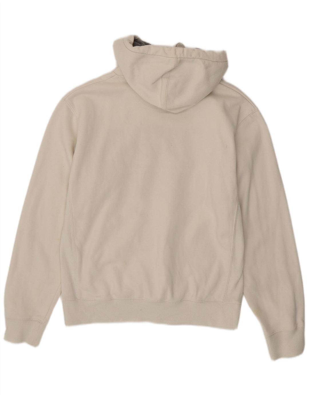 RUSSELL ATHLETIC Pull à capuche graphique pour homme en coton blanc moyen