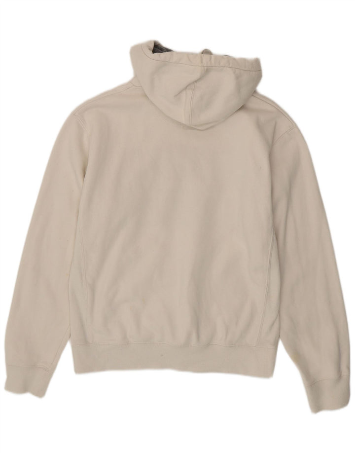 RUSSELL ATHLETIC Pull à capuche graphique pour homme en coton blanc moyen