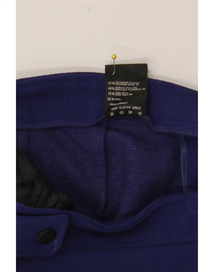 Elviana Pantalon Coupe-Vent Étrier Femme IT 46 Large Bleu Polyamide
