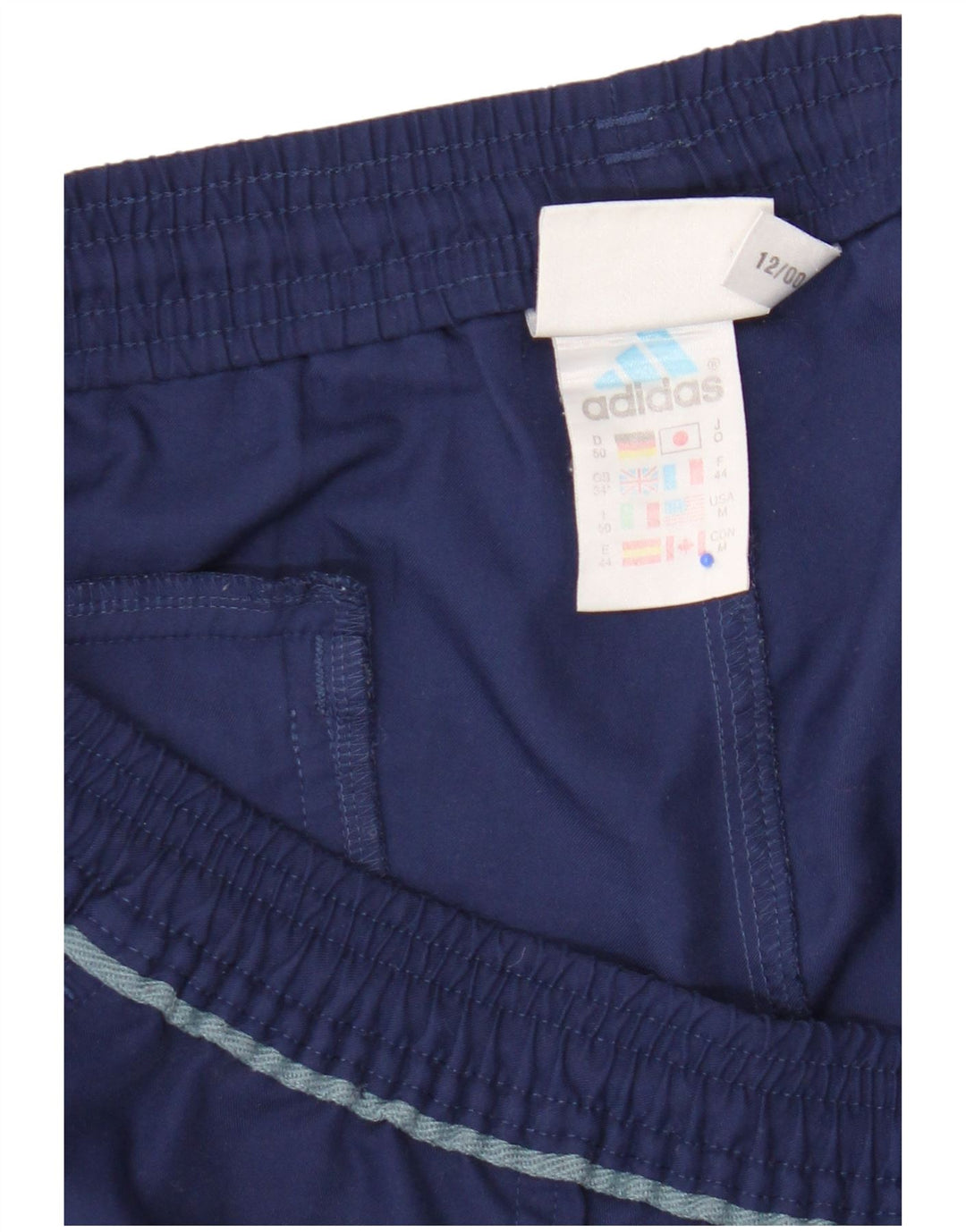 Adidas Short de bain homme grand bleu marine polyester