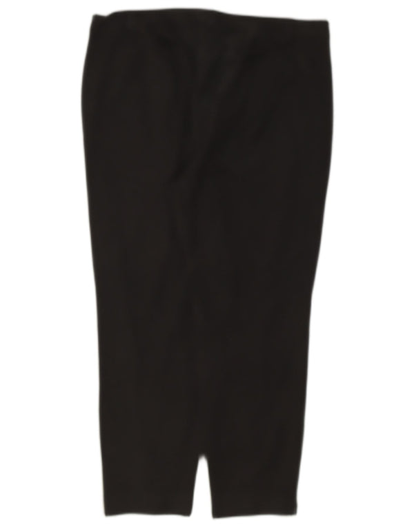 Marks & Spencer Pantalon de costume court pour femme UK 16 Large W34 L25 Noir
