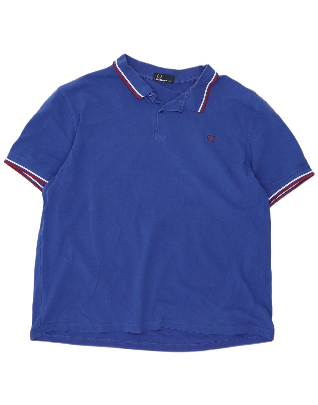 Fred Perry Polo Homme 3XL Bleu Rayé Coton