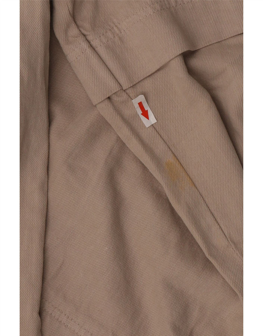Zara Pantalon cargo large pour femme Petit W26 L33 Beige