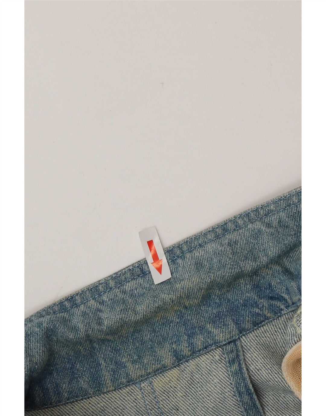 vintage Femmes 2 Bouton Denim Blazer Veste UK 18 XL Bleu
