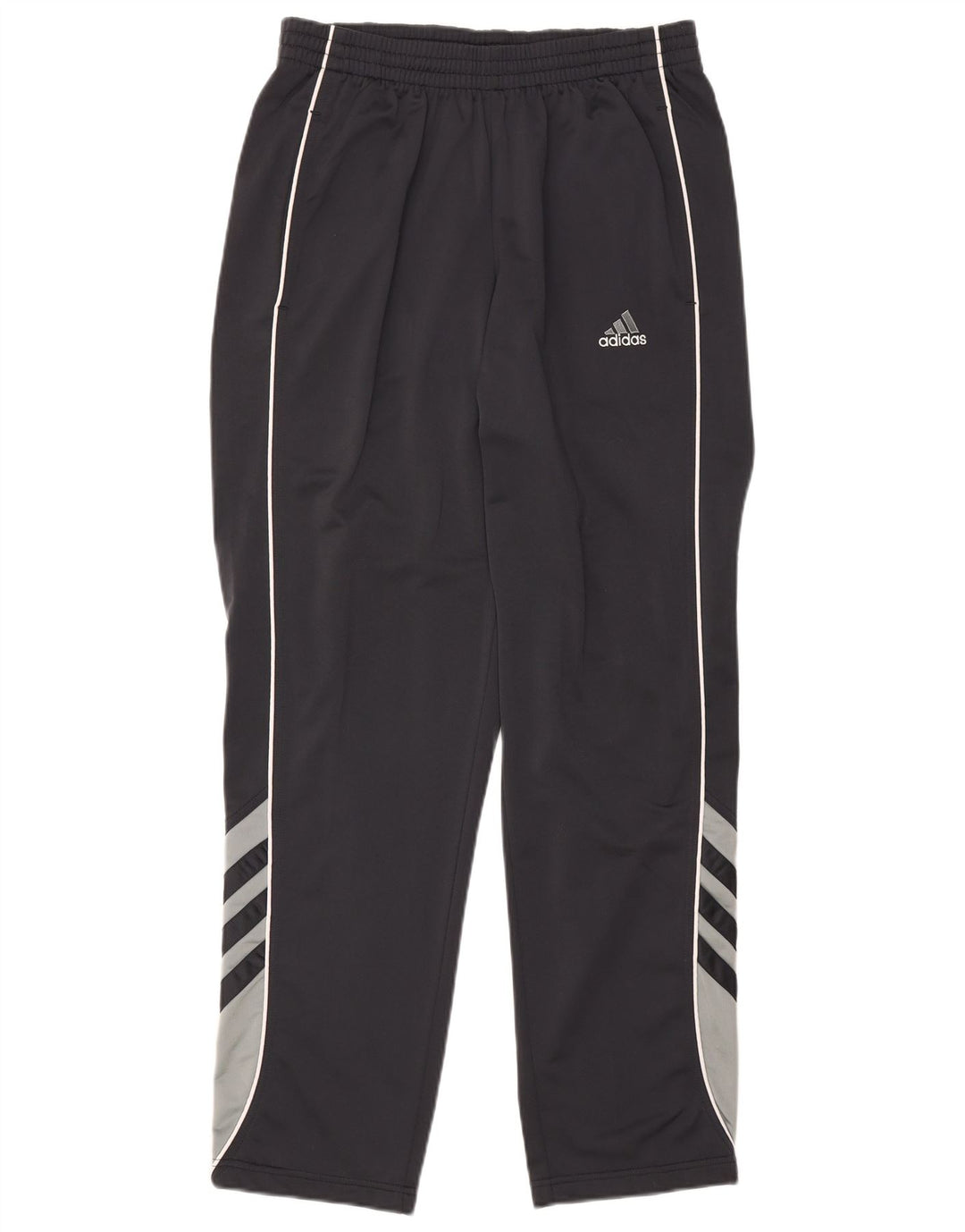 Adidas Pantalon de survêtement pour homme UK 40/42 Polyester color block noir moyen