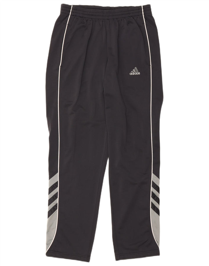 Adidas Pantalon de survêtement pour homme UK 40/42 Polyester color block noir moyen