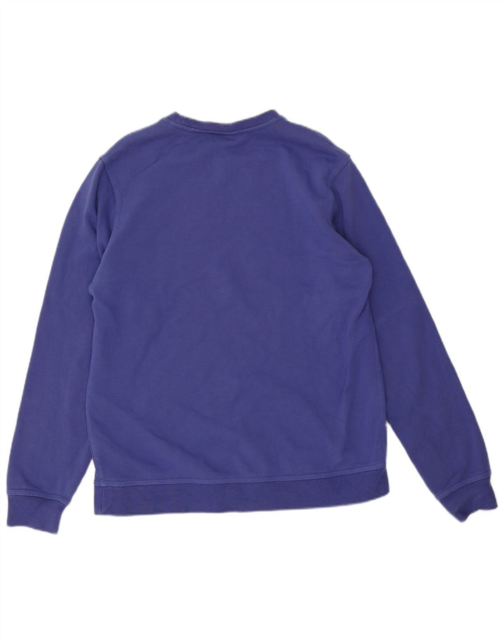 Nike Sweat-shirt pour homme en coton bleu Taille L