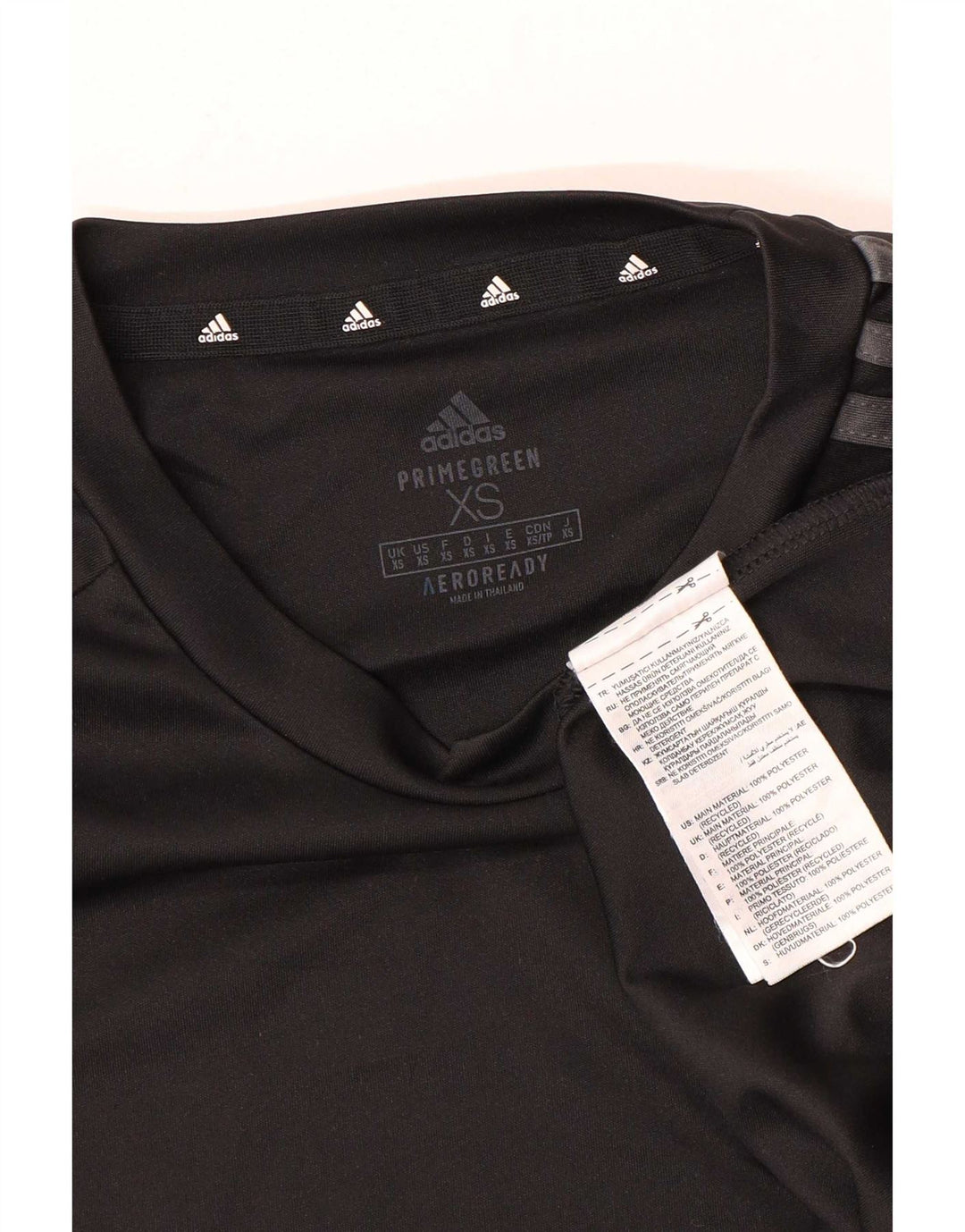Adidas Hommes Aeroready T-Shirt Top XS Noir Polyester