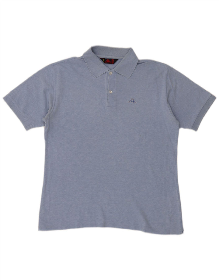 Kappa Polo Homme Bleu Moyen Coton