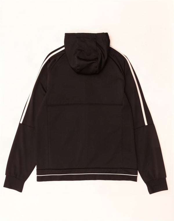 Adidas Veste de survêtement à capuche pour homme Noir moyen Polyester