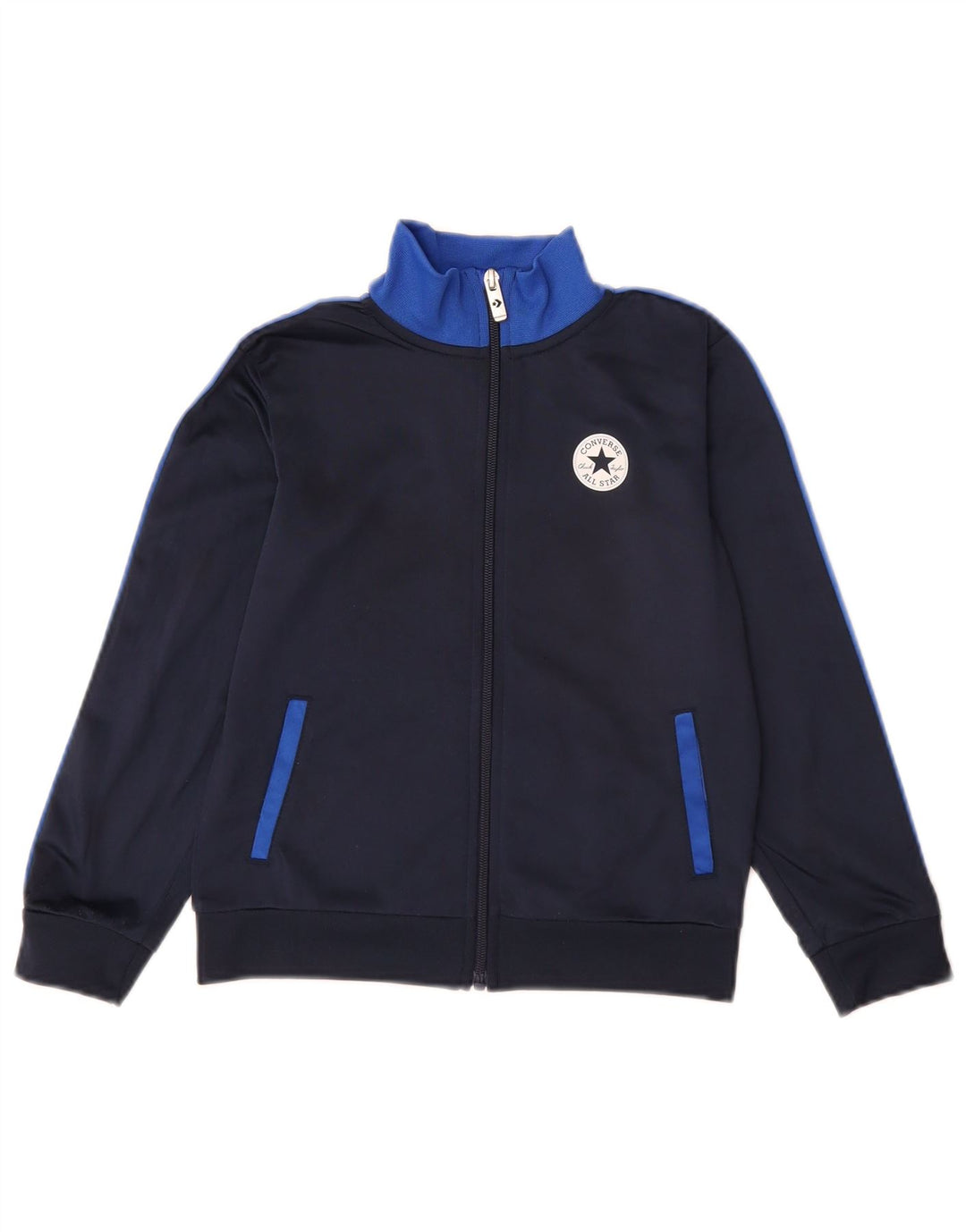 Converse Chuck Taylor Veste de survêtement pour garçon 6-7 ans Bleu marine Taille L