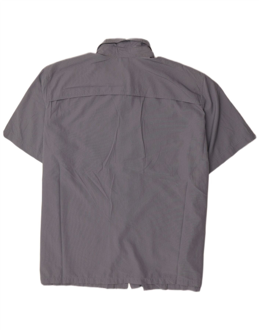 EDDIE BAUER Chemise à manches courtes pour hommes 3XL Bleu Polyester