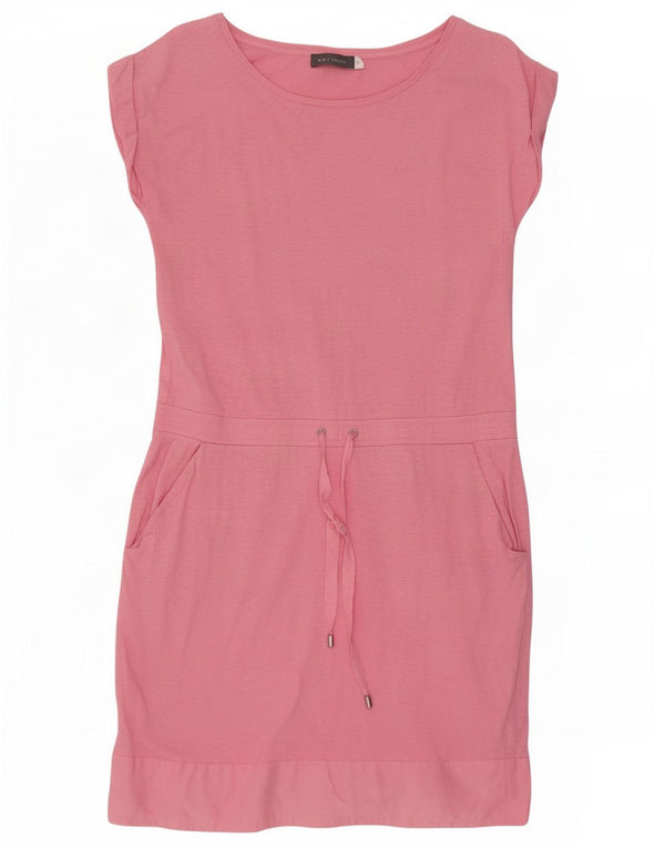 MINT VELVET Robe T-Shirt Femme UK 10 Petit Coton Rose