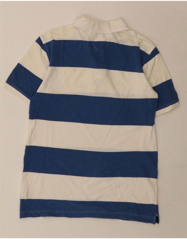 Tommy Hilfiger Polo Garçon 15-16 ans XL Bleu Rayé Coton