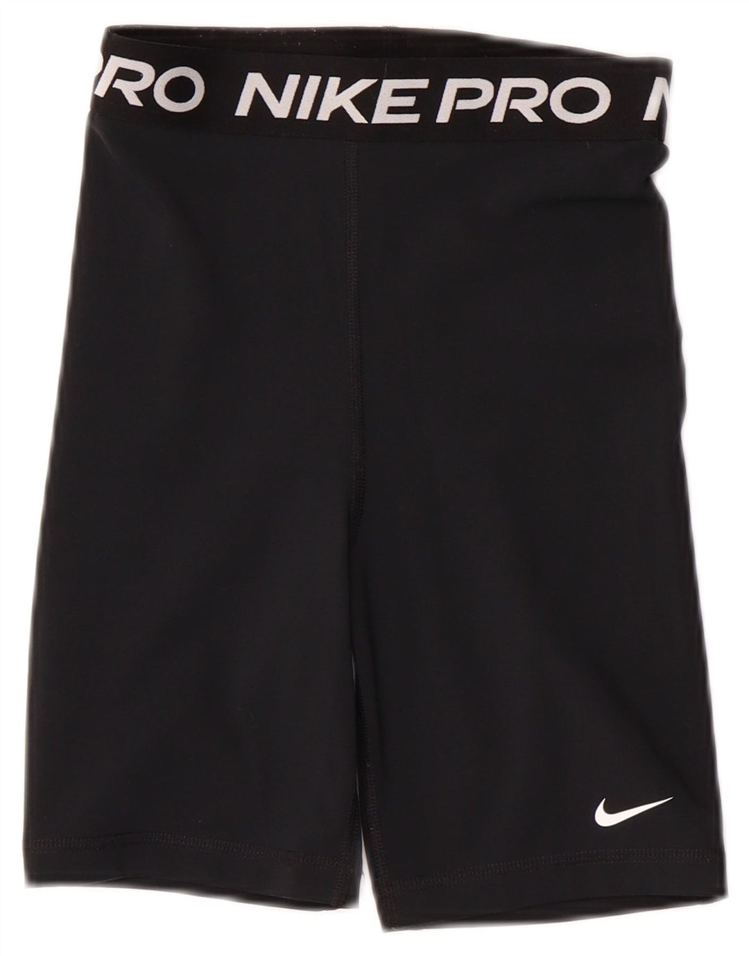 NIKE Short de sport Dri Fit Graphic pour femme UK 4 XS Noir Polyester