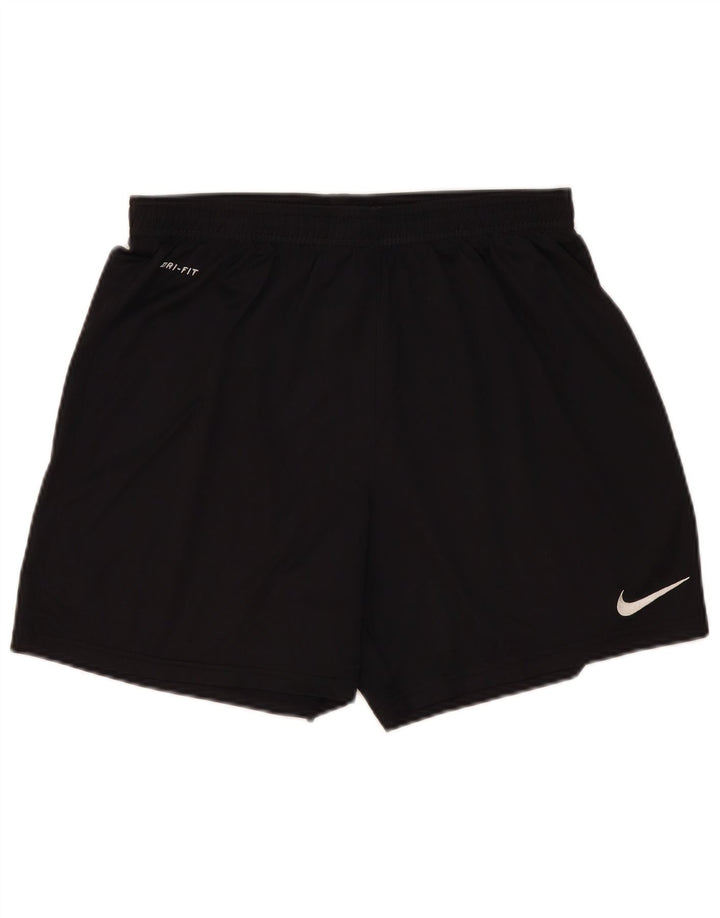 Short de sport Nike Dri Fit pour hommes, grand, noir, polyester